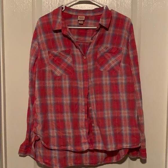 🐳 Mossimo plaid - Picture 1 of 3
